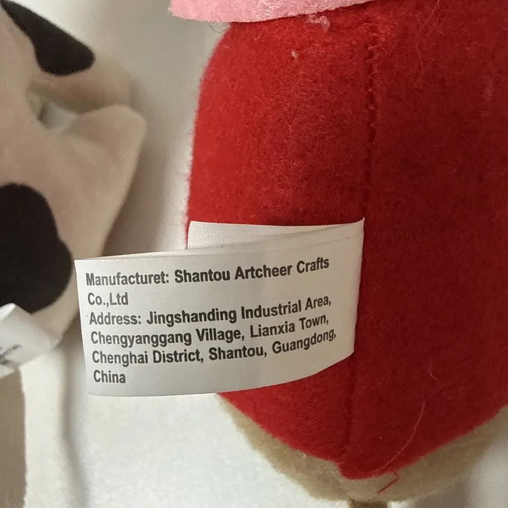 Target Bullseye Playground Valentine Plush Dogs Lot of 2 Mail Carrier Rose 2025